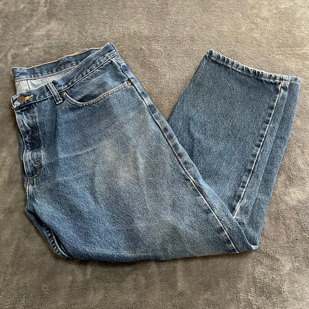 Wrangler Regular Fit Blue Jeans Pants